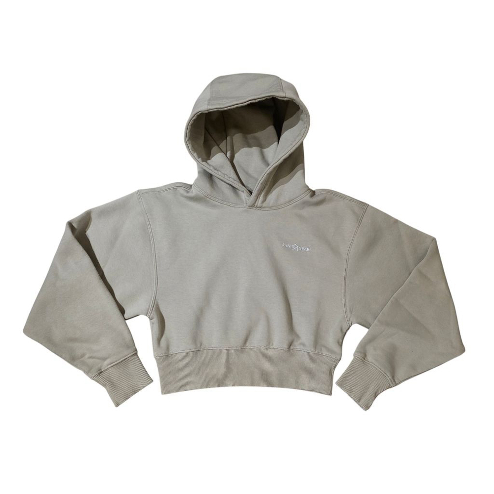 Women's RAWGEAR Cropped Hoodie S Beige